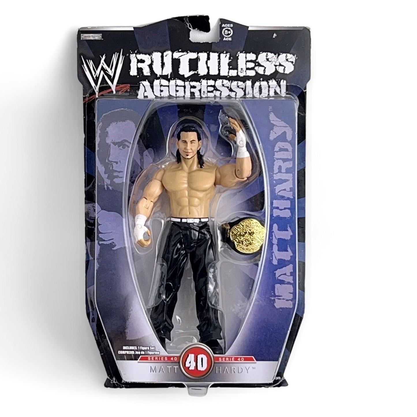 2009 WWE Jakks Pacific Ruthless Aggression Series 40 Matt Hardy