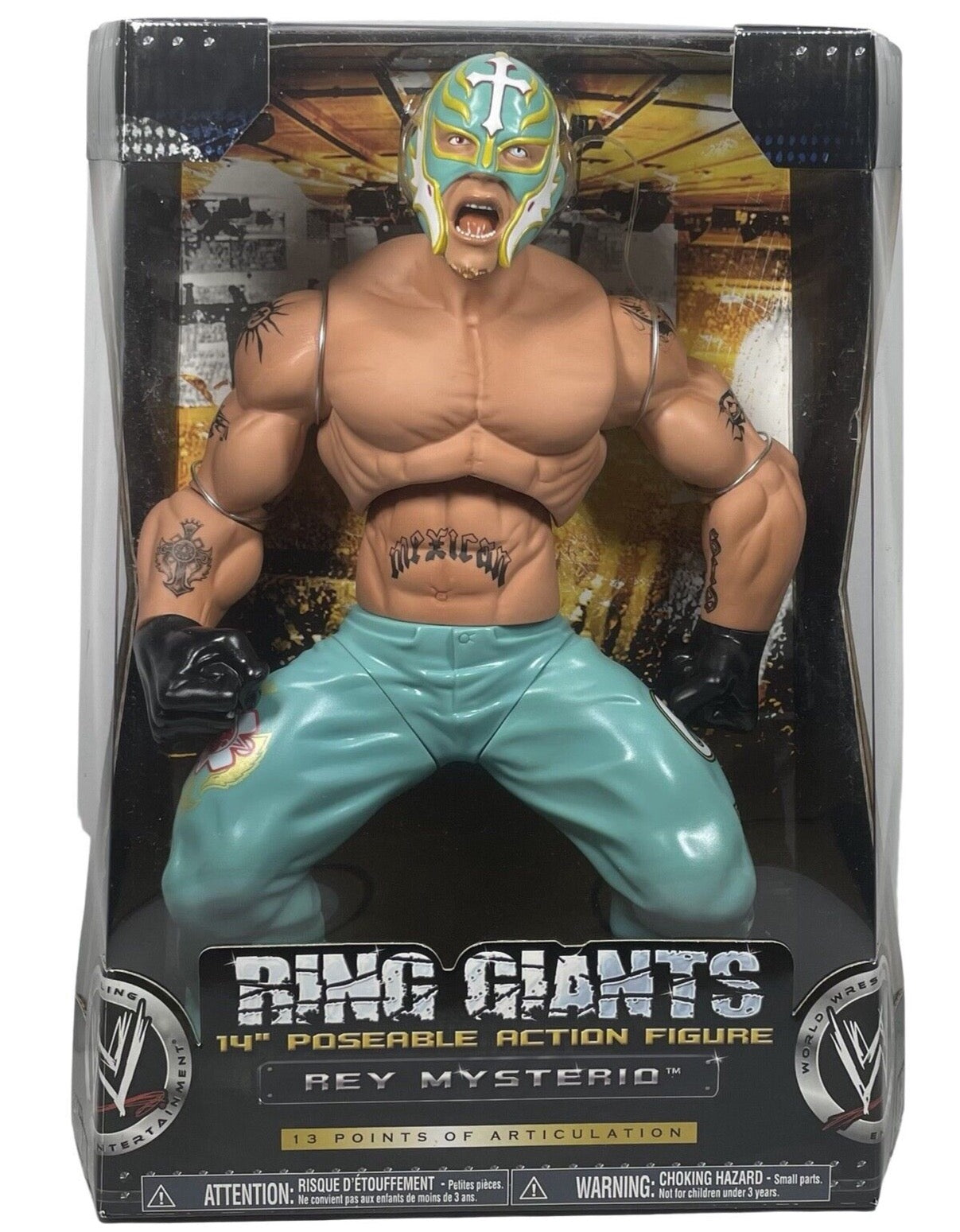 2005 WWE Jakks Pacific Ring Giants Series 5 Rey Mysterio