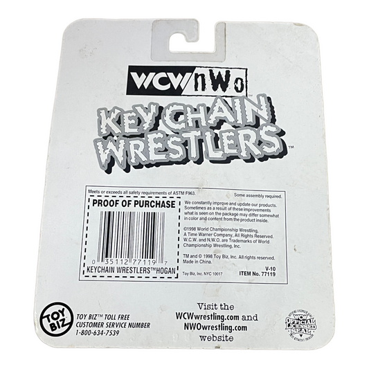 1998 WCW Toy Biz Keychain Wrestlers Hollywood Hogan