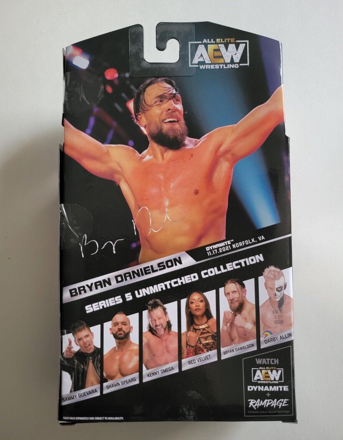 Aew Bryan Danielson Chase Figure with buy Case