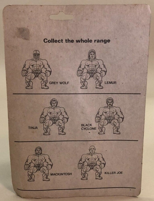 1986 Madison Ltd. Wrestling Champions Bootleg/Knockoff Mackintosh