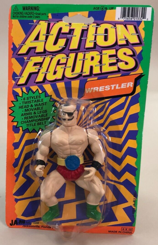 1993 Ja-Ru Bootleg/Knockoff Wrestler Action Figure