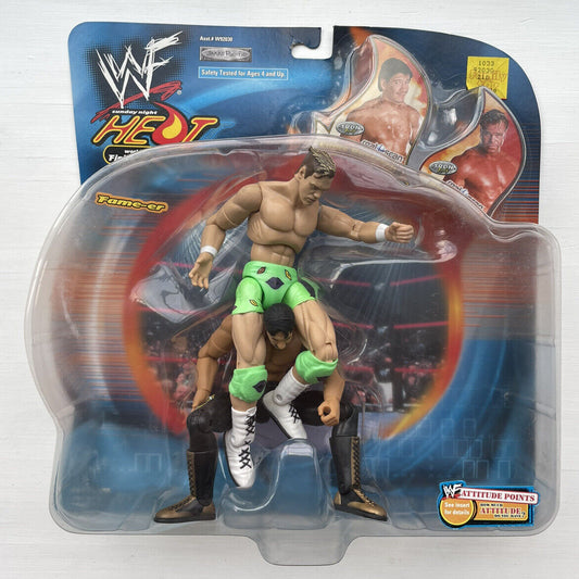 2001 WWF Jakks Pacific Finishing Moves Series 3 "Fame-er": Billy Gunn & Eddie Guerrero