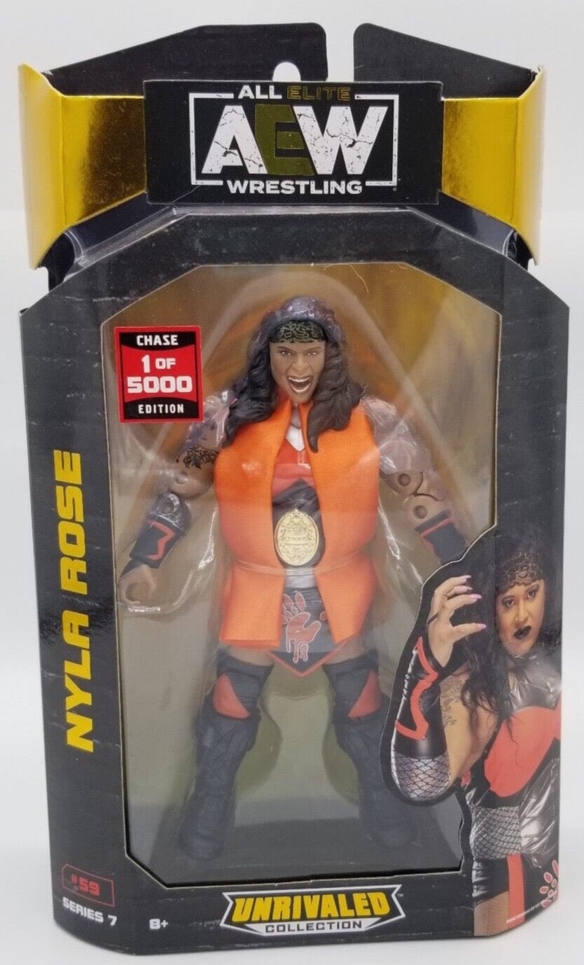 2021 AEW Jazwares Unrivaled Collection Series 7 #59 Nyla Rose [Chase Edition]