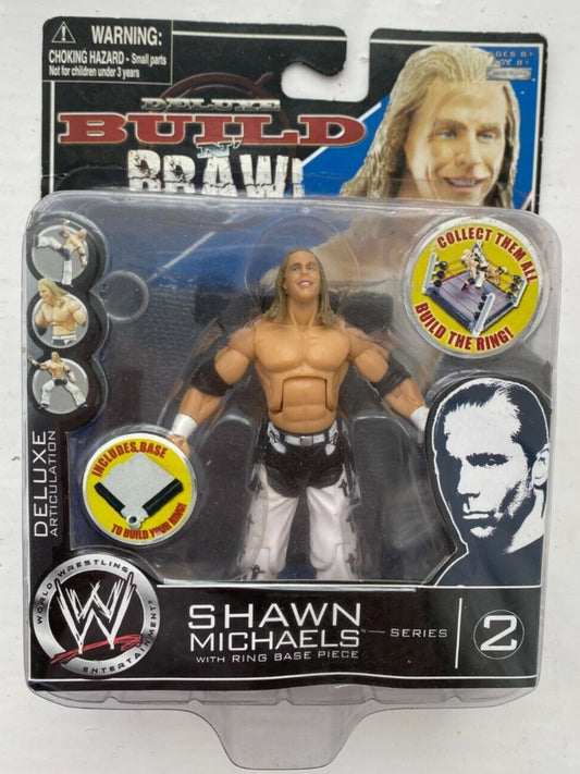2008 WWE Jakks Pacific Deluxe Build 'N' Brawl Series 2 Shawn Michaels