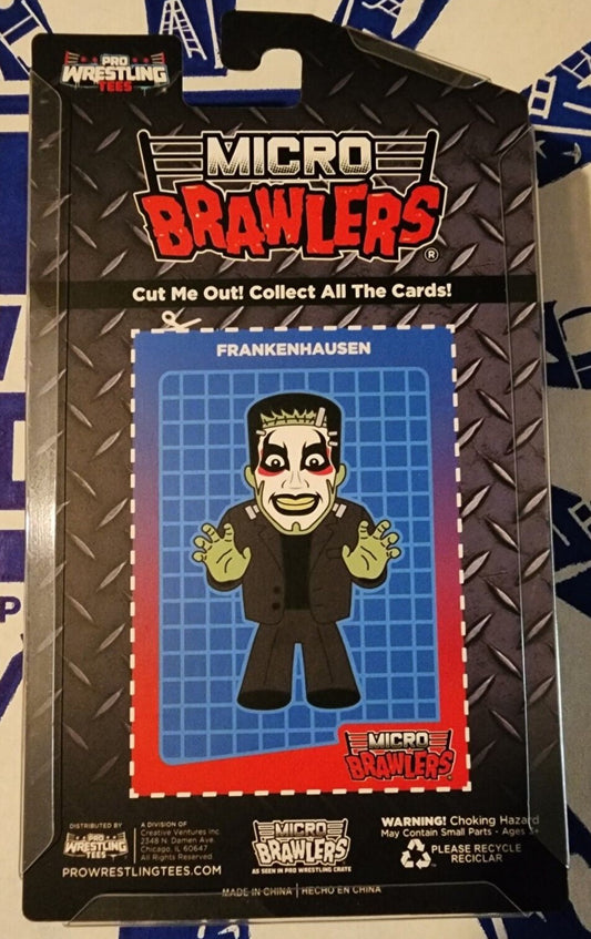 Danhausen with Cape Autographed Pro Wrestling Crate Micro Brawler