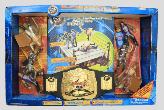 2001 WWF Jakks Pacific Titantron Live Superstars Signature Series Collection [With Christian, D-Von Dudley, Jeff Hardy, Matt Hardy, Bubba Ray Dudley & Edge]