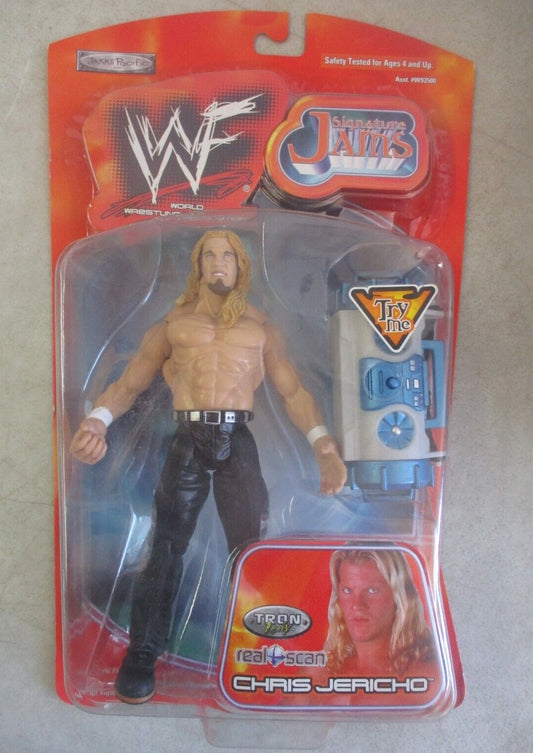 2001 WWF Jakks Pacific Titantron Live Signature Jams Series 1 Chris Jericho