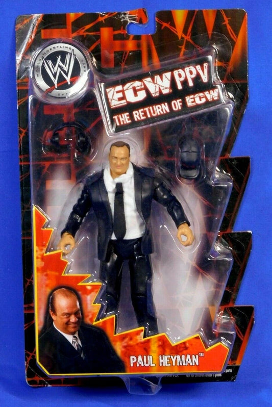 2005 WWE Jakks Pacific Ruthless Aggression Pay Per View Series 9 "The Return of ECW" Paul Heyman