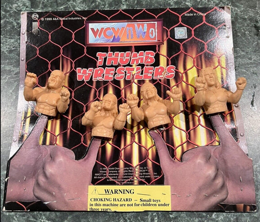 1999 WCW A & A Global WCW/nWo Thumb Wrestlers