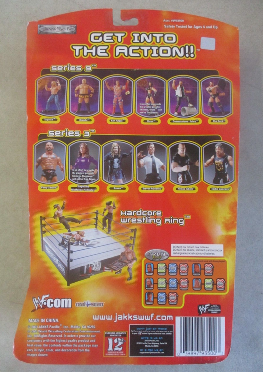 2001 WWF Jakks Pacific Titantron Live Signature Jams Series 1 Jeff Hardy