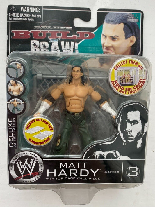 2008 WWE Jakks Pacific Deluxe Build 'N' Brawl Series 3 Matt Hardy