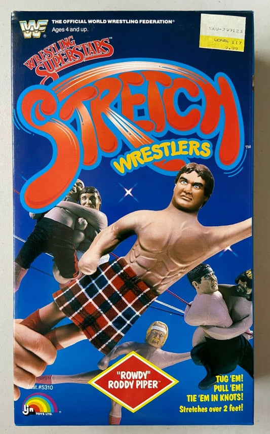 1987 WWF LJN Wrestling Superstars Stretch Wrestlers Rowdy Roddy Piper