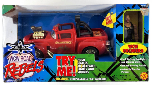 2000 WCW Toy Biz Road Rebels Goldberg