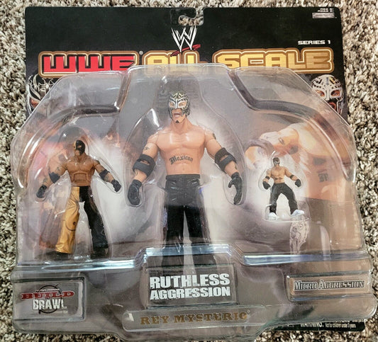2008 WWE Jakks Pacific WWE All Scale Series 1 Rey Mysterio