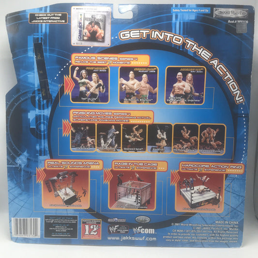 2001 WWF Jakks Pacific Titantron Live Famous Scenes Series 4: The Rock & Billy Gunn