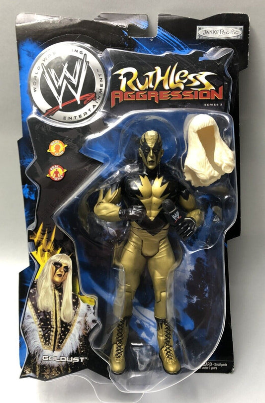 2003 WWE Jakks Pacific Ruthless Aggression Series 3 Goldust