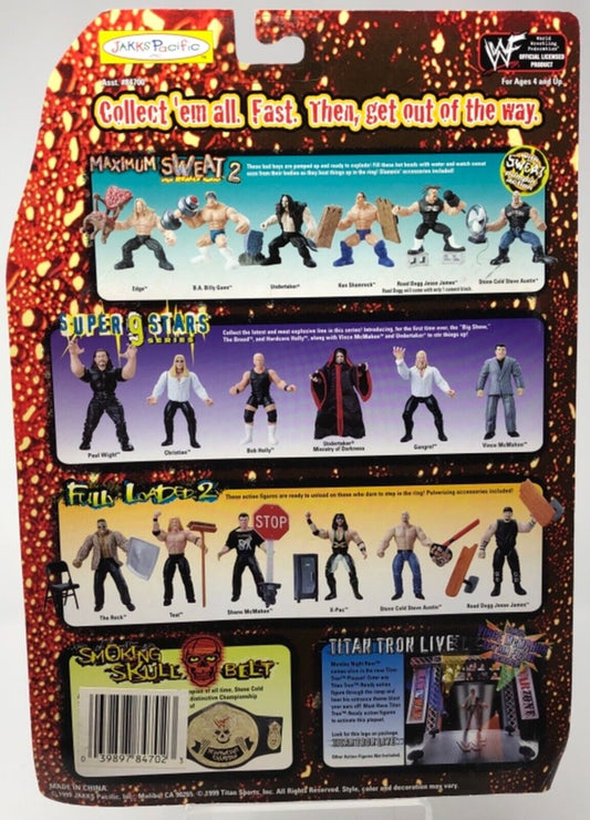 1999 WWF Jakks Pacific Maximum Sweat Series 2 Edge