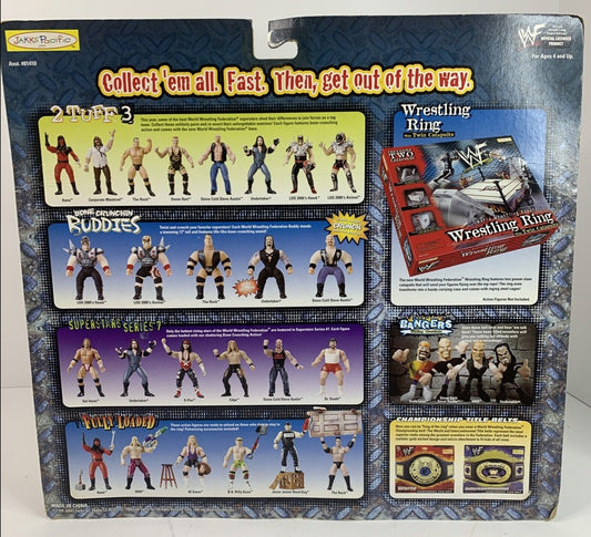 1999 WWF Jakks Pacific 2 Tuff Series 3 Kane & Corporate Mankind