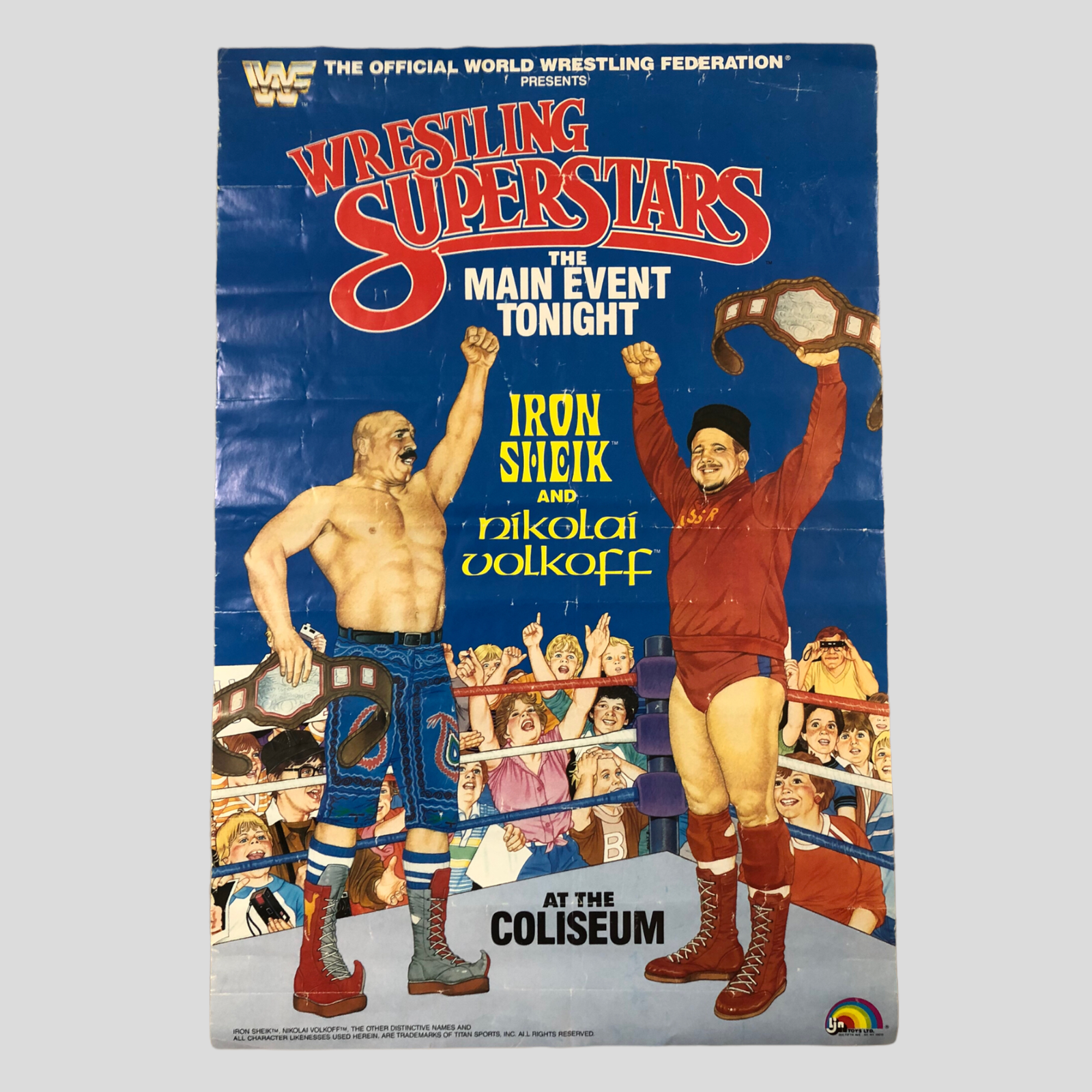 1985 WWF LJN Wrestling Superstars Tag Teams: Iron Sheik 1985 WWF LJN Wrestling Superstars Tag Teams: Iron Sheik