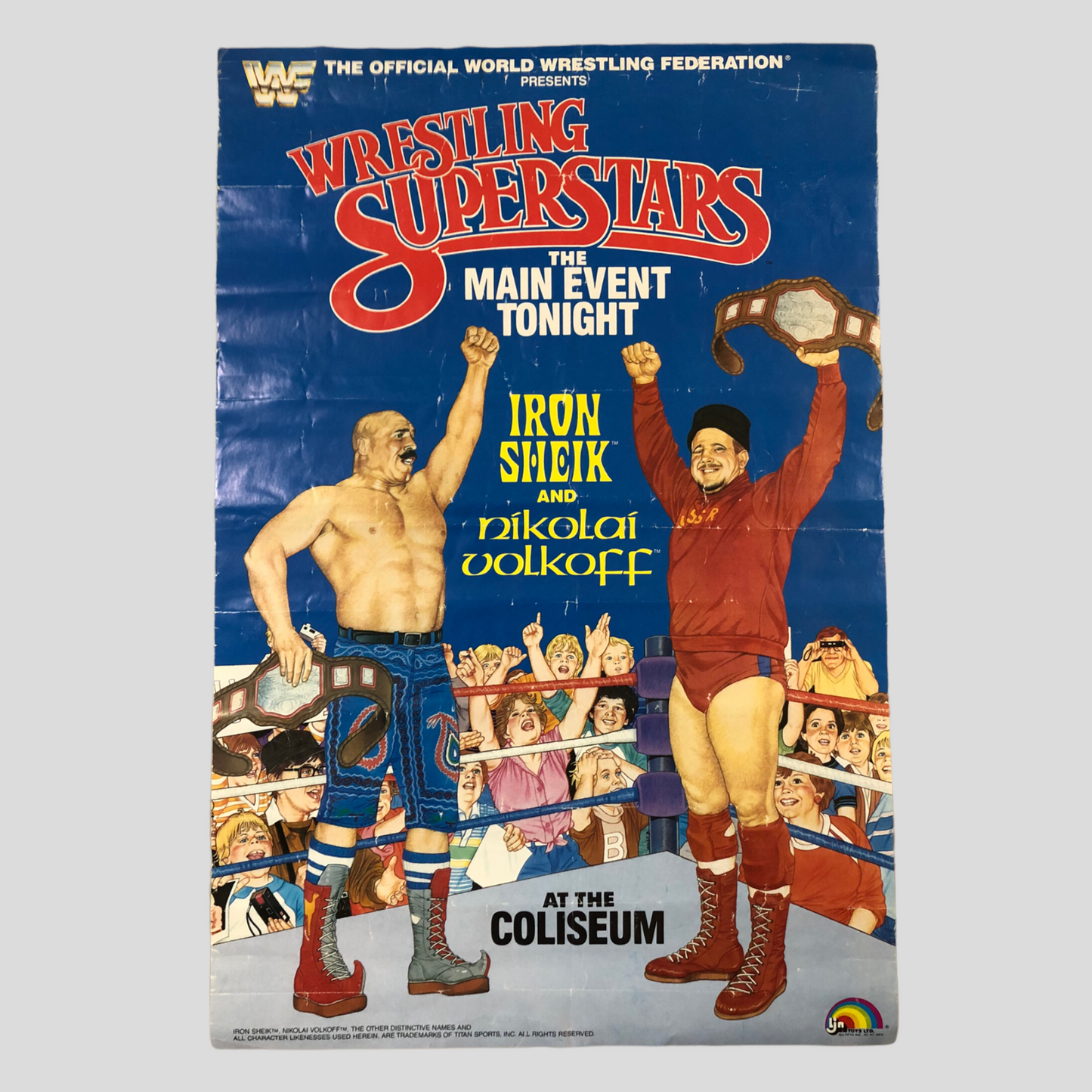 1985 WWF LJN Wrestling Superstars Tag Teams: Iron Sheik & Nikolai