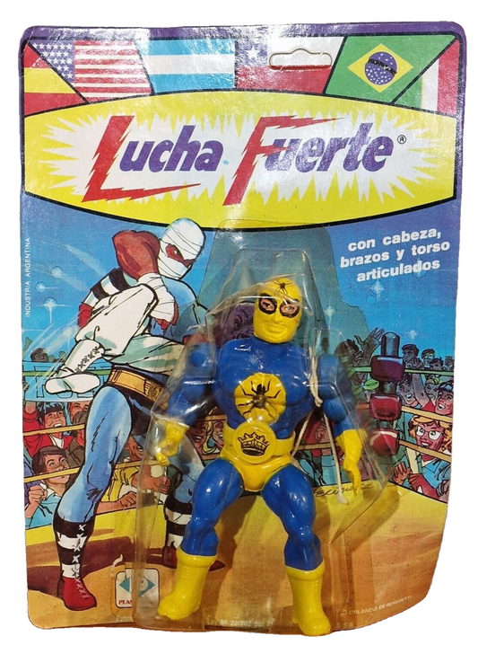 1988 Plastirama Lucha Fuerte El Hombre Arana