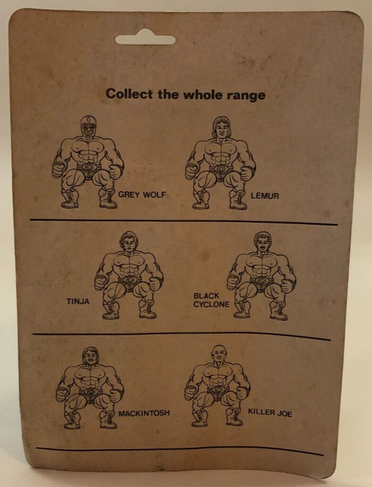 1986 Madison Ltd. Wrestling Champions Bootleg/Knockoff Tinja