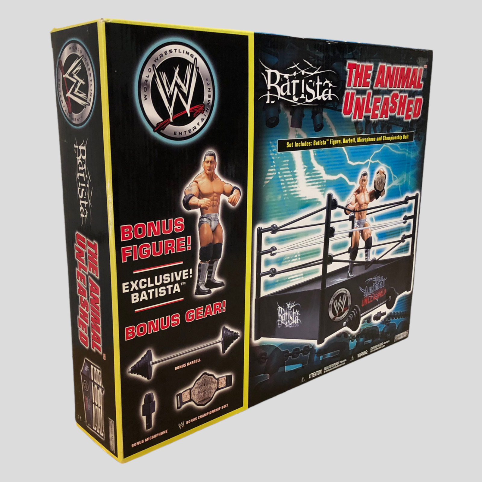WWE BOXセット 2006 WWE Jakks Pacific The Animal Unleashed Ring [With Batista
