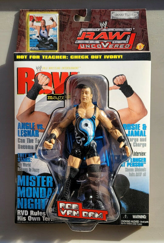2003 WWE Jakks Pacific Titantron Live Raw Uncovered Rob Van Dam