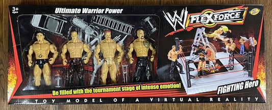 FlexForce Ultimate Warrior Power Bootleg/Knockoff 4-Pack: Batista, Kane, Sheamus & The Rock