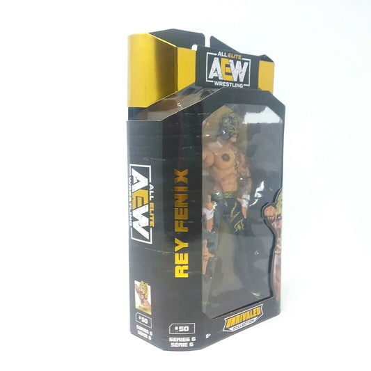 2021 AEW Jazwares Unrivaled Collection Series 6 #50 Rey Fenix [Running Change]