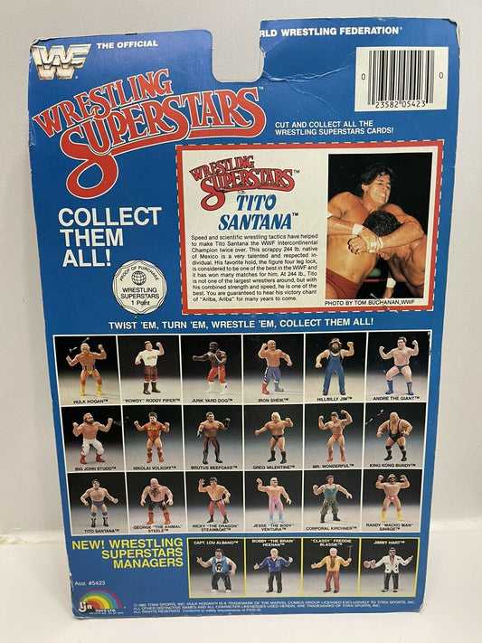 1988 WWF LJN Wrestling Superstars Series 5 Tito Santana