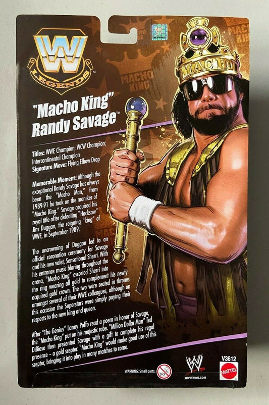 2011 WWE Mattel Elite Collection Legends Ringside Exclusive "Macho King" Randy Savage