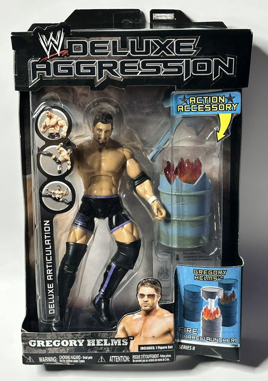 2007 WWE Jakks Pacific Deluxe Aggression Series 8 Gregory Helms