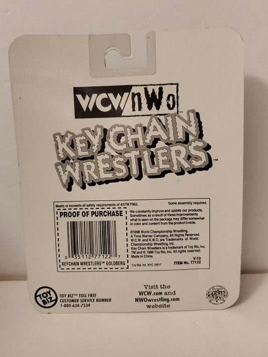 1998 WCW Toy Biz Keychain Wrestlers Goldberg