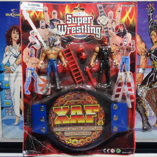 JPW International Super Wrestling Bootleg/Knockoff 2-Pack & Championship