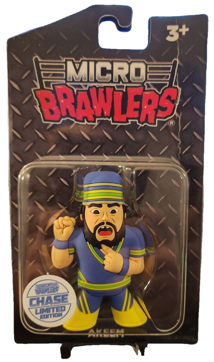 2023 Pro Wrestling Tees Crate Exclusive Micro Brawler Akeem [March, Chase]