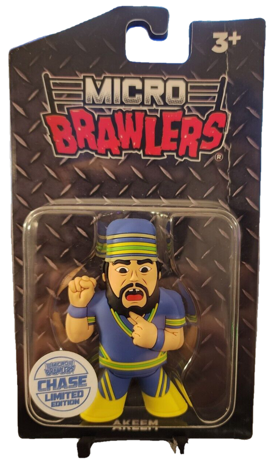 2023 Pro Wrestling Tees Crate Exclusive Micro Brawler Akeem [March, Chase]