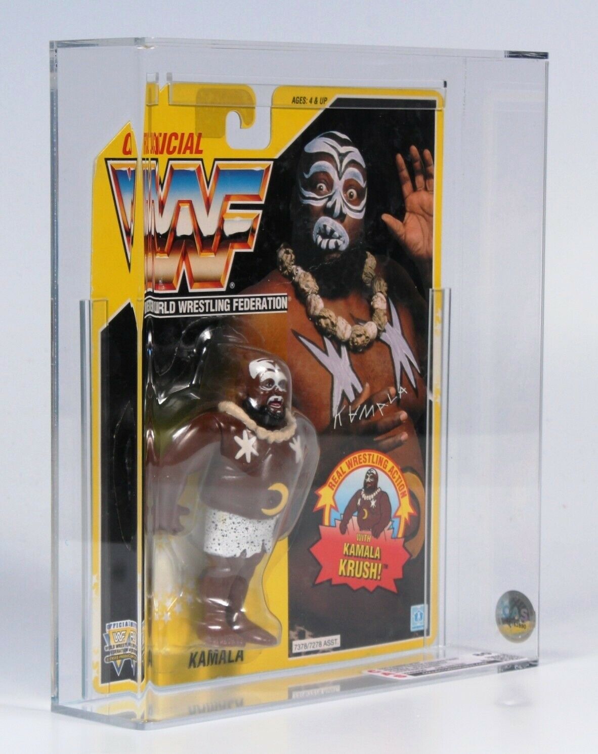 1993 WWF Hasbro Series 7 Kamala with Kamala Krush! [With Moon on