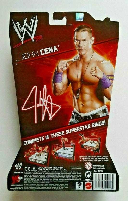 2010 WWE Mattel Basic Signature Series 1 John Cena