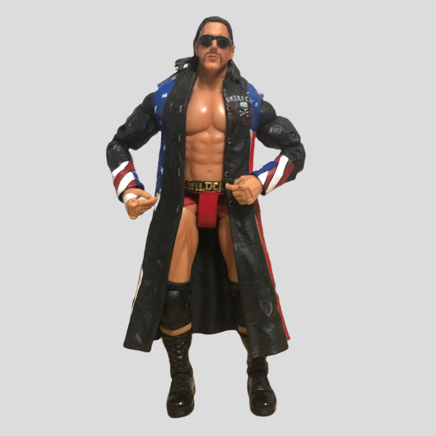 2006 Total Nonstop Action [TNA] Wrestling Impact! Marvel Toys Series 4 "Wildcat" Chris Harris [With Moustache]