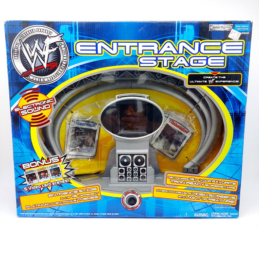 2001 WWF Jakks Pacific Titantron Live Entrance Stage Playset