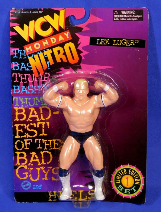 1997 WCW OSFTM Collectible Wrestlers [LJN Style] Limited Edition Set 1 "Heels" Lex Luger