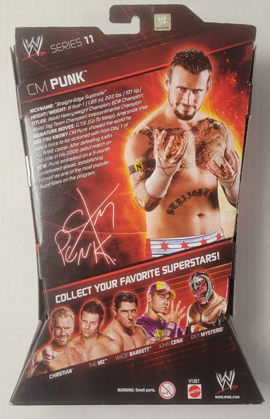 2011 WWE Mattel Elite Collection Series 11 CM Punk