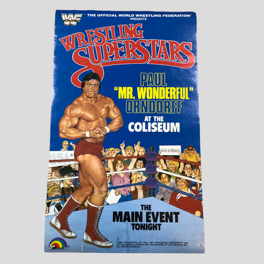 1985 WWF LJN Wrestling Superstars Series 2 Mr. Wonderful
