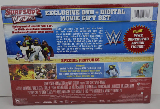 2016 WWE Mattel Surf's Up 2: Wavemania Walmart Exclusive DVD Gift Set Roman Reigns [Basic Series 49]