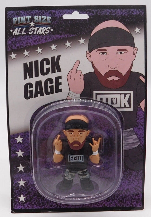 2021 Pro Wrestling Loot Pint Size All Stars Nick Gage [With Black GCW Shirt, May]
