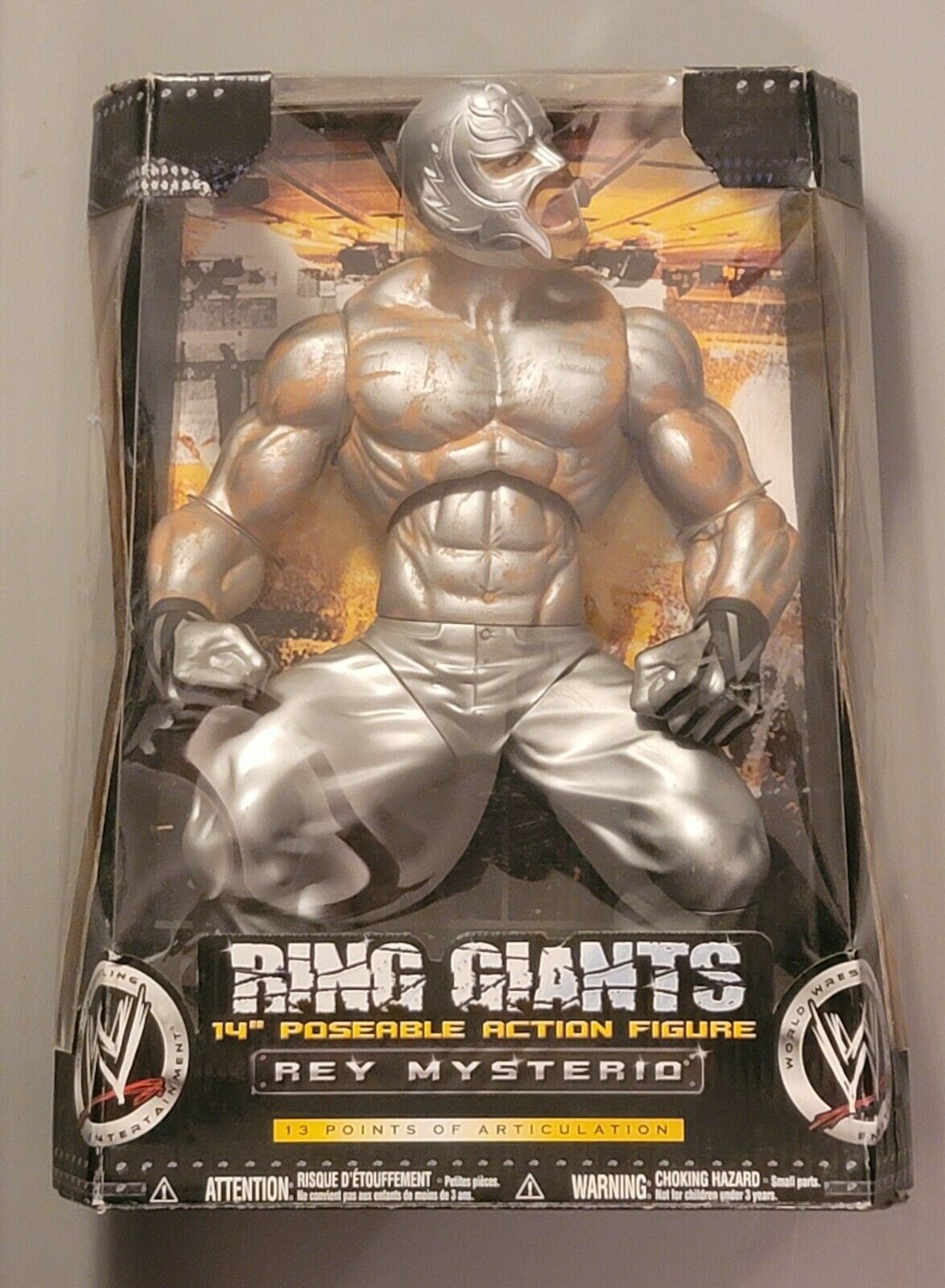 2008 WWE Jakks Pacific Ring Giants Series 12 Rey Mysterio