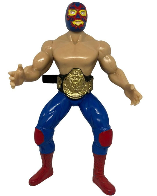 7" Articulated Bootleg/Knockoff Dos Cara Jr. Mexican Arena Figure