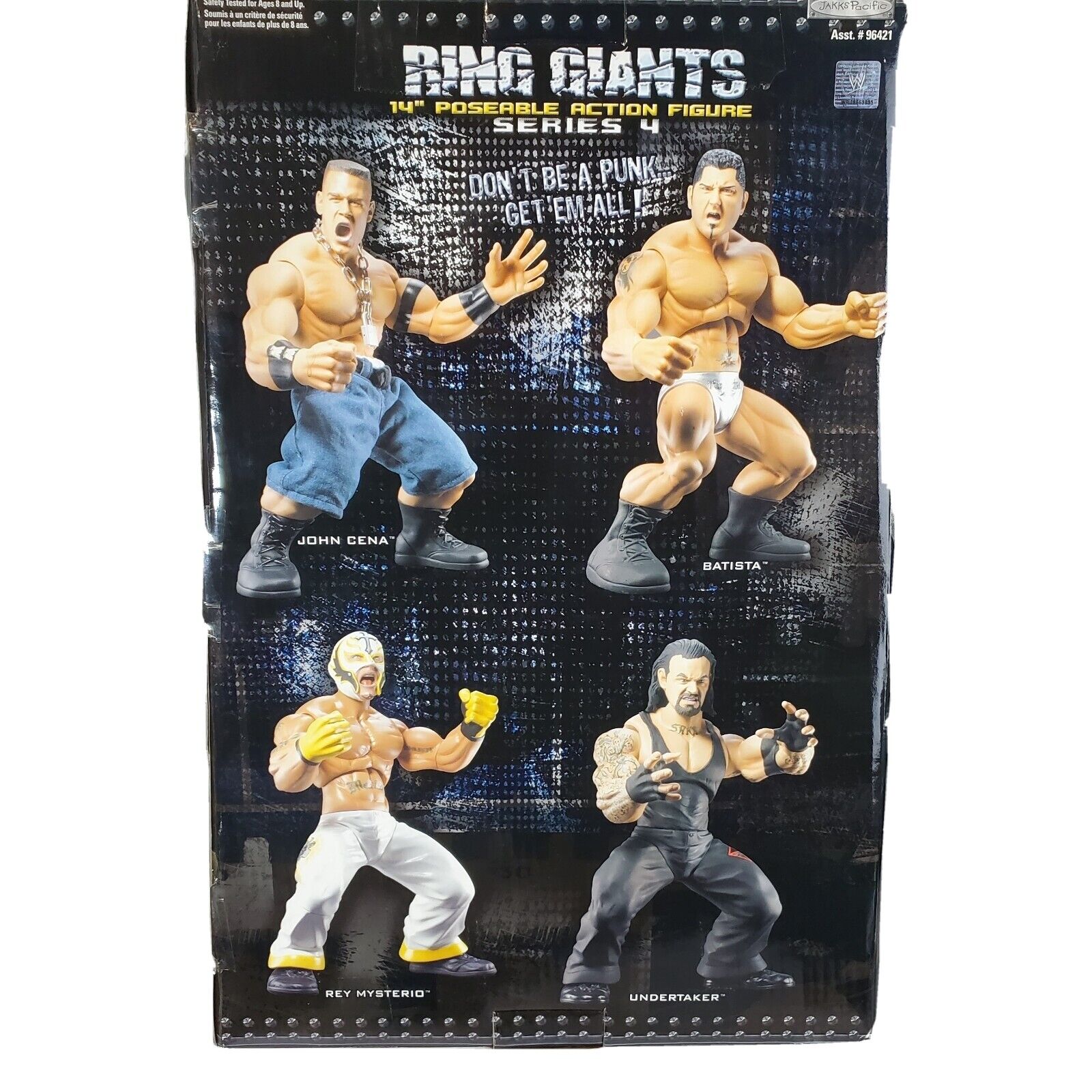 WWE RING GIANTS POSEABLE ACTION BATISTA - スポーツ